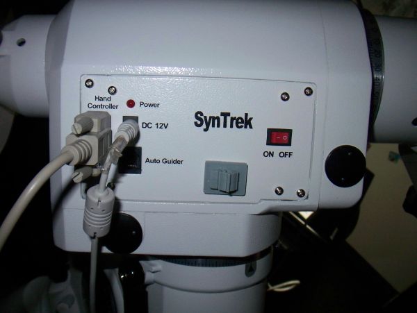 Anschluss mit seriellem Kabel an die EQ6